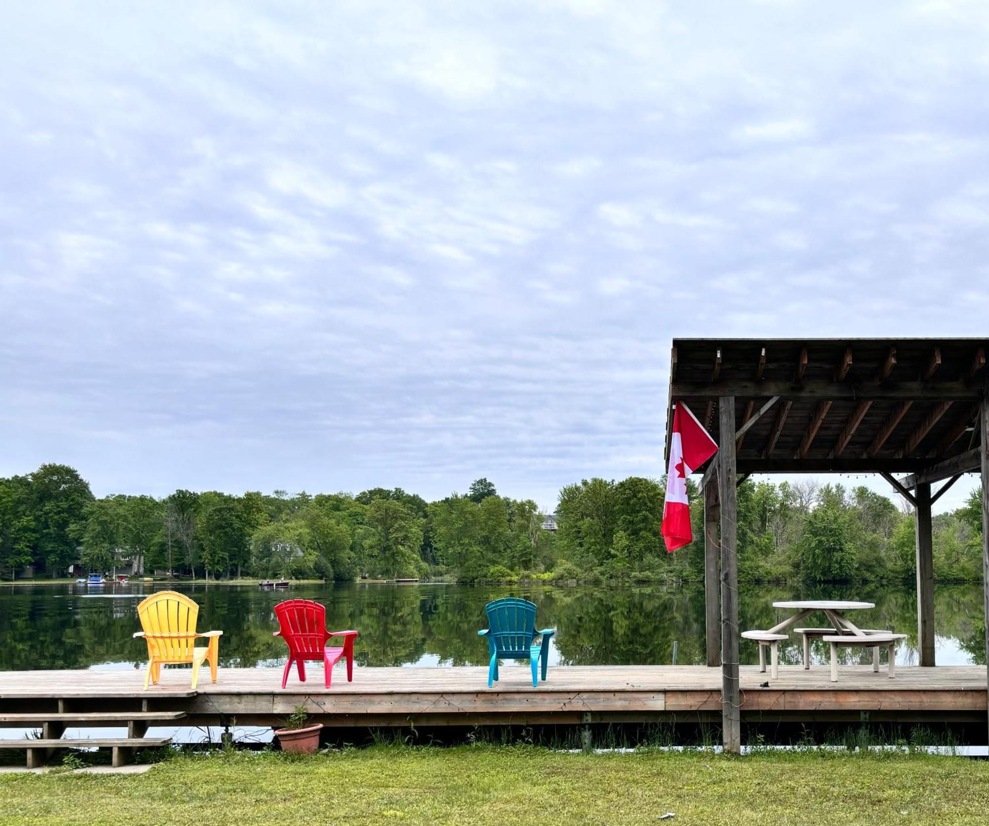 Lakefront Hideaway Resort Kawartha Lakes Exterior foto